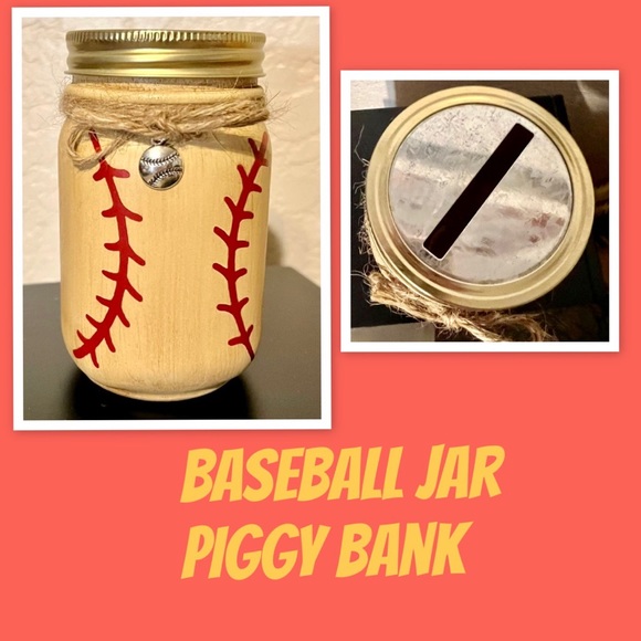 Baseball Piggy Bank - Picture 1 of 1